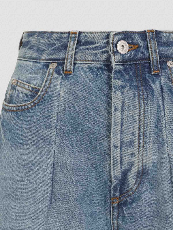 The Best Shops JACQUEMUS: bootcut jeans - Le De-Nimes Ovalo Jeans
