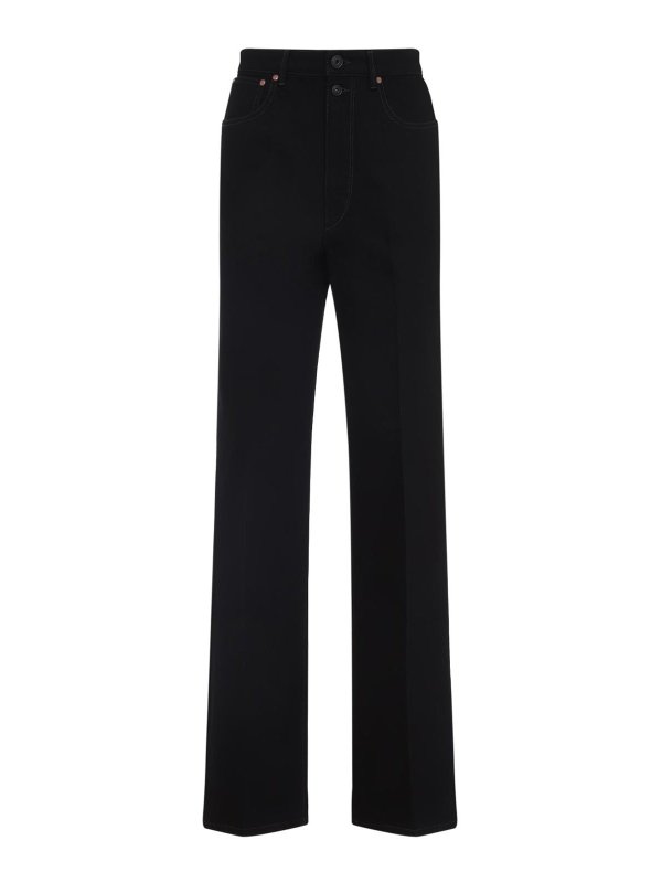 LEMAIRE: Pantalons casual - Short - Noir