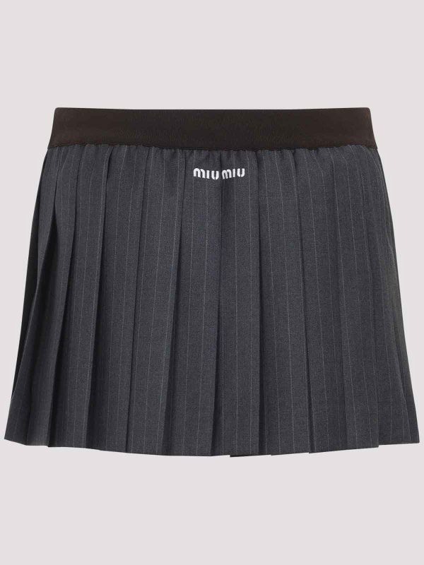MIU MIU: Knee length skirts & Midi online - Mini Skirt