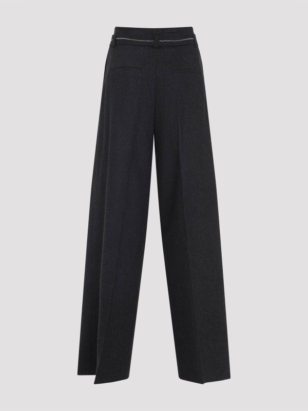 PESERICO: casual trousers online - Wide Leg Pants
