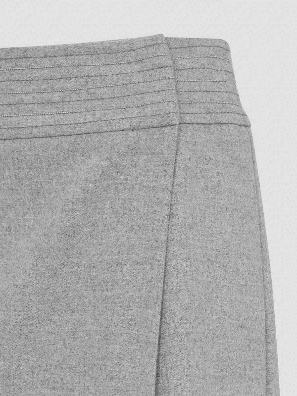 The Best Shops PESERICO: Jupes midi et au genou - Jupe Midi - Gris