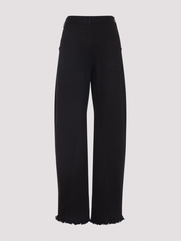 PHOEBE PHILO: Jeans évasés online - Jean Bootcut - Noir