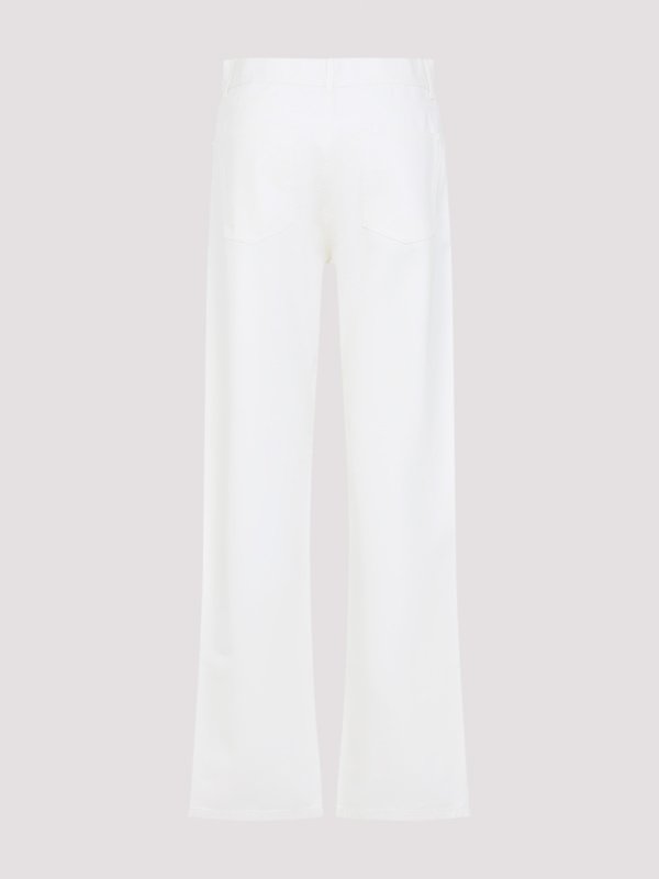 PHOEBE PHILO: Jeans évasés online - Jean Bootcut - Crème