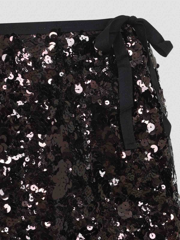 The Best Shops PRADA: Knee length skirts & Midi - Polyamide Midi Skirt