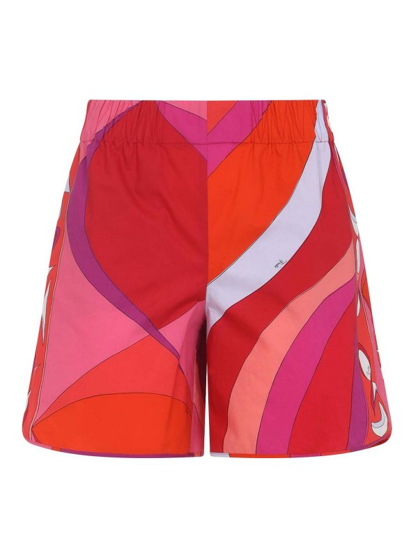 EMILIO PUCCI: Trousers Shorts - Shorts