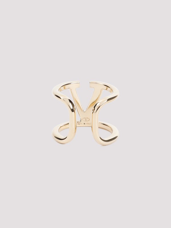 VALENTINO GARAVANI: Rings online - Brass Ring