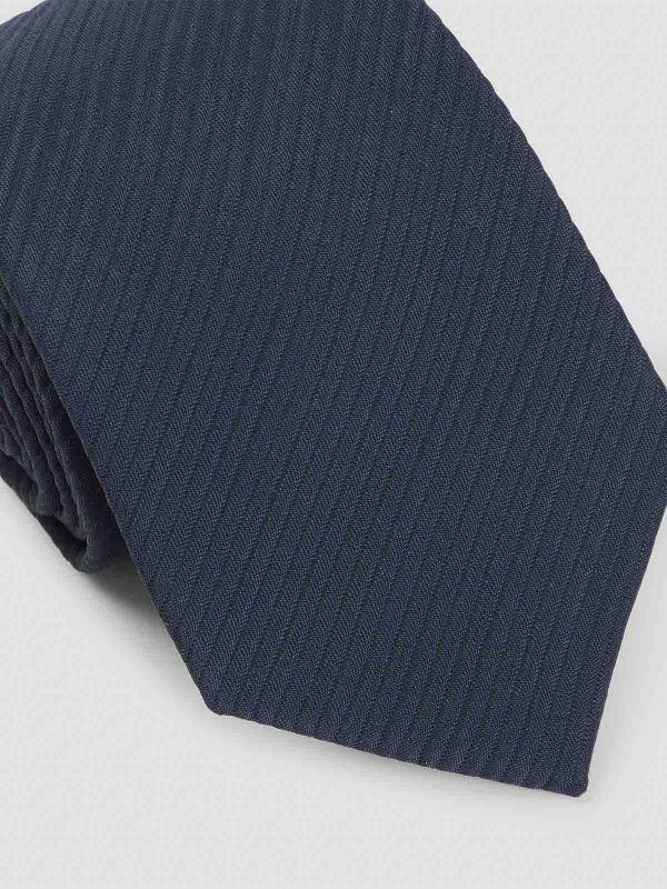 GIORGIO ARMANI: ties & bow ties online - Viscose And Silk Tie