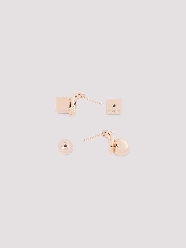 JACQUEMUS: Pendientes online - Pendientes - Dorado