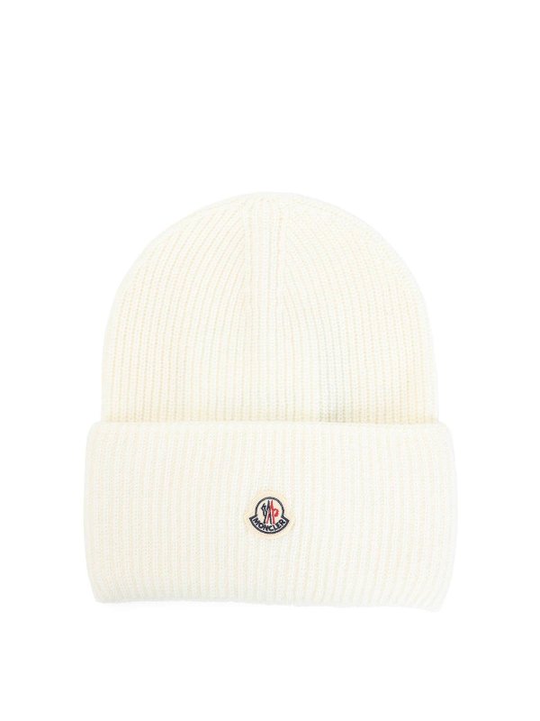 MONCLER: 帽子＆キャッブ - 帽子 - 白
