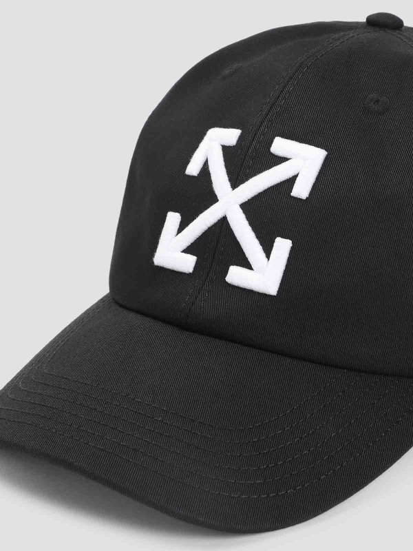 The Best Shops OFF-WHITE: hats & caps - Arrow Baseball Cap