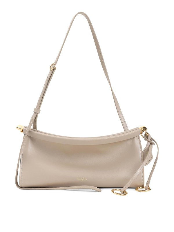 Alaïa: クロスボディバッグ - クロスボディバッグ - グレー