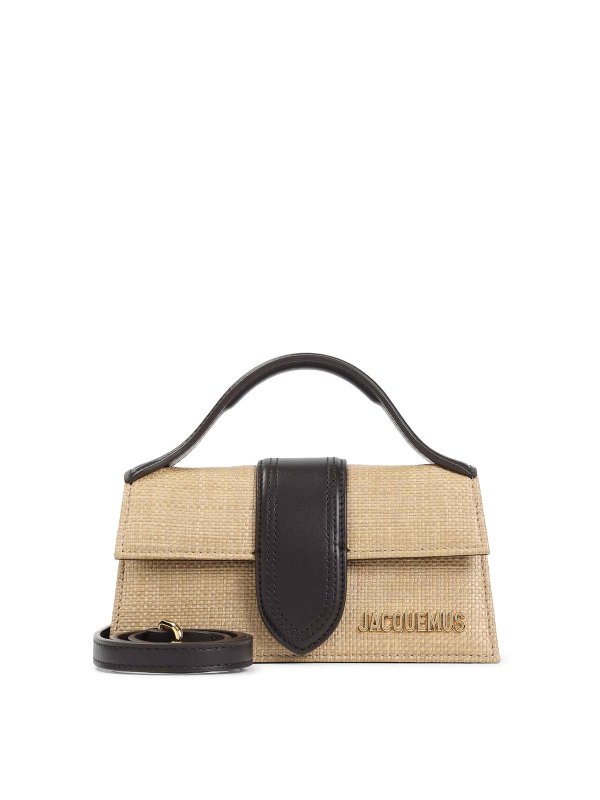 JACQUEMUS: Bolsos Shopping - Bolso Shopping - Marrón