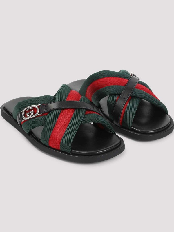 The Best Shops GUCCI: sandals - Maverik Polyamide Sandals