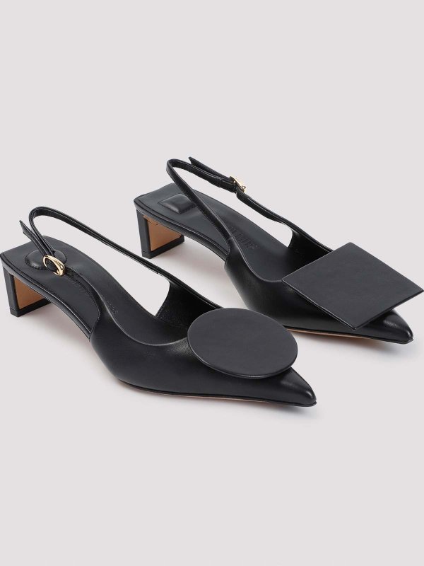 The Best Shops JACQUEMUS: サンダル - パンプス - 黒