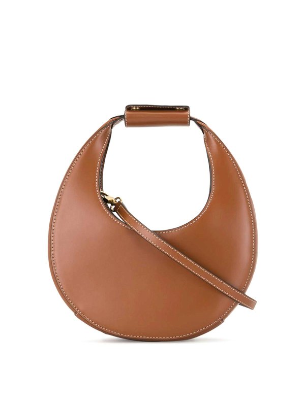 STAUD: borse a tracolla - Borsa Mini Moon Tan