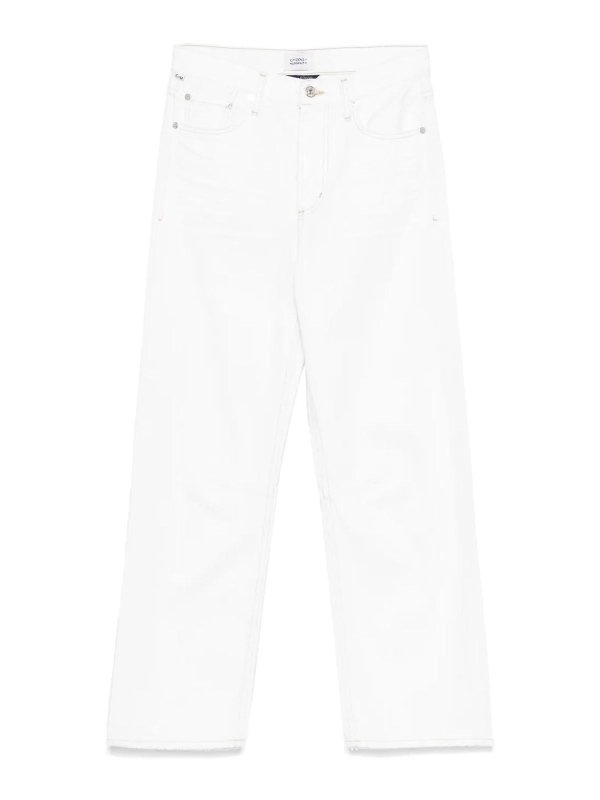 CITIZENS OF HUMANITY: jeans bootcut - Jeans Bianco