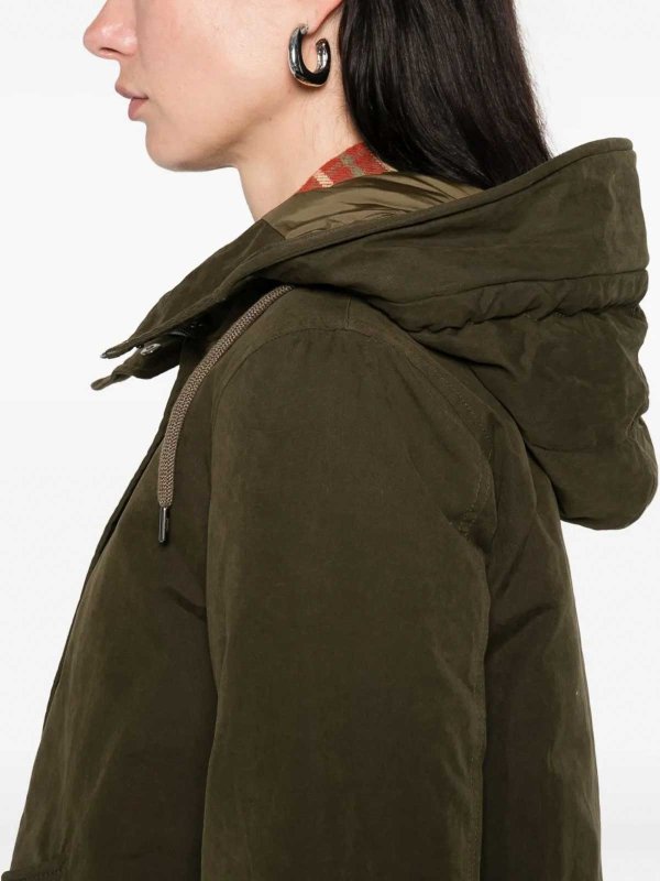 HERNO buy online 膝丈コート - 緑