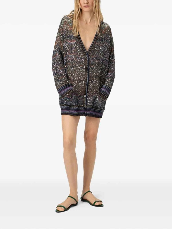 The Best Shops MISSONI: cardigans - Cardigan Multicolor