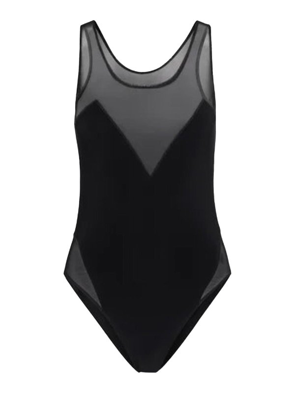 Norma Kamali: Tops & Tank tops - Body Semitrasparente