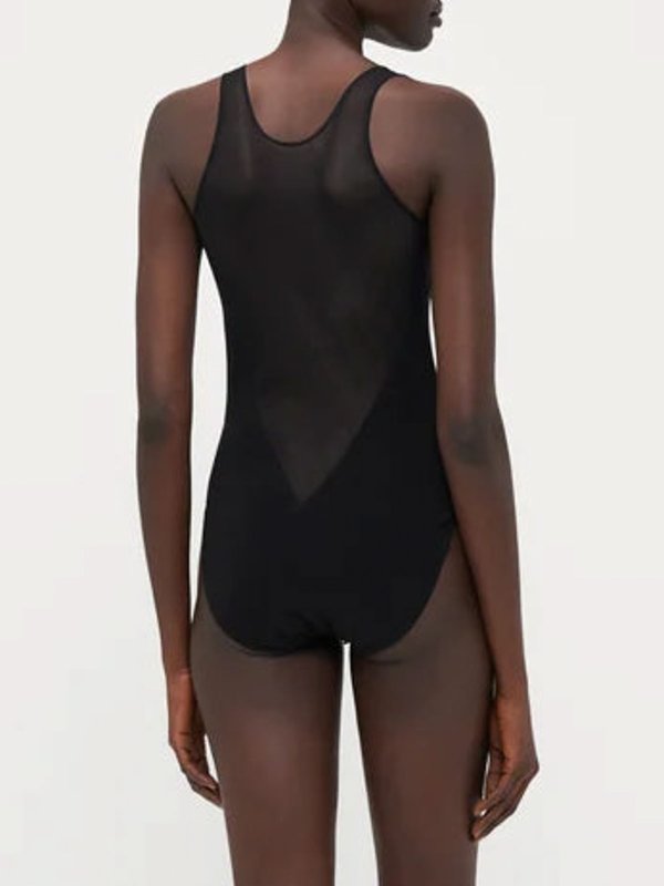 The Best Shops Norma Kamali: Tops & Tank tops - Body Semitrasparente