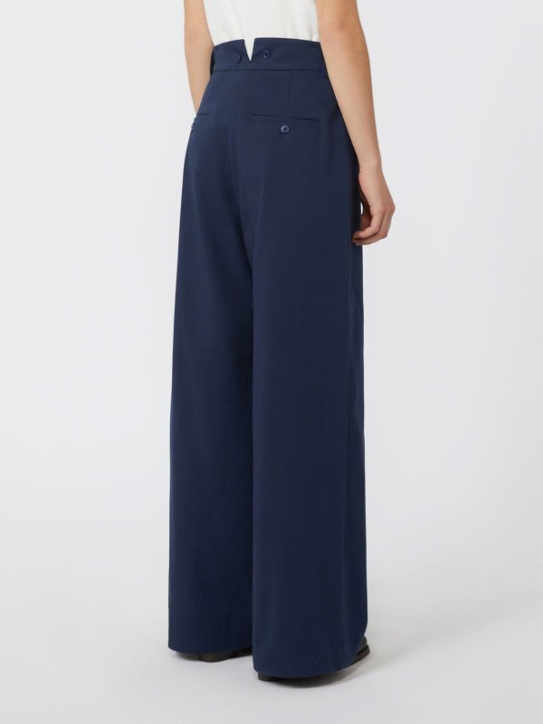 The Best Shops WEEKEND MAX MARA: casual trousers - Blue alphey trousers
