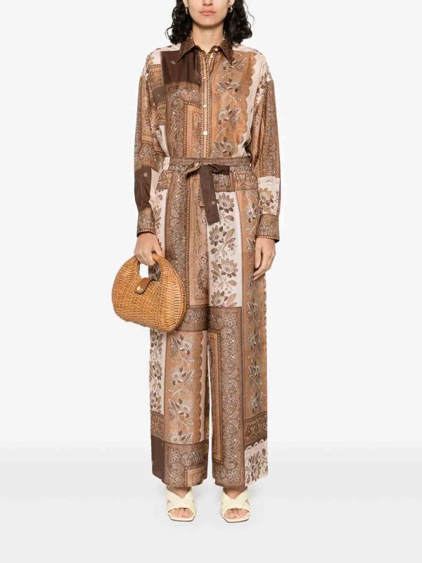 ZIMMERMANN: カジュアルトラウザー online - ショートパンツ - ブラウン