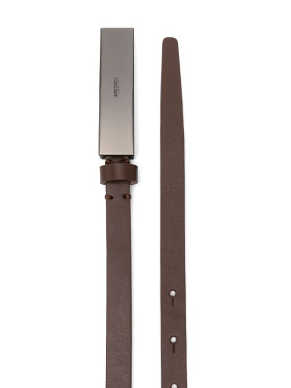 Max Mara: belts online - Newplate15 coffee belt parade