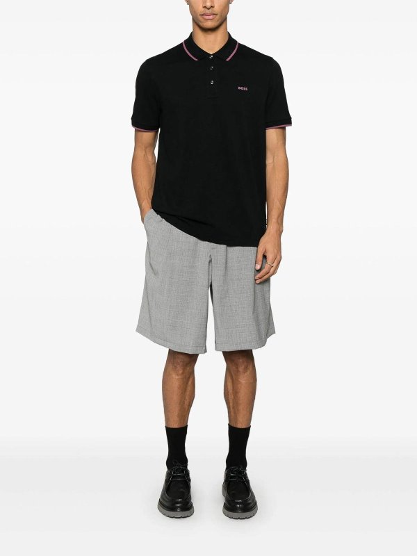 Hugo Boss: Poloshirts online - Poloshirt - Schwarz
