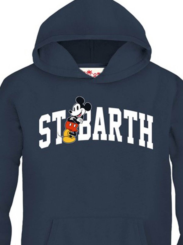 MC2 SAINT BARTH: Sweatshirts & Sweaters online - Flamed Fleece Hoody