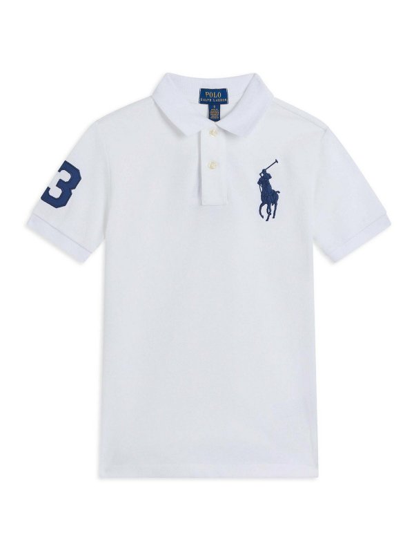 POLO RALPH LAUREN: Poloshirts - Poloshirt - Weiß