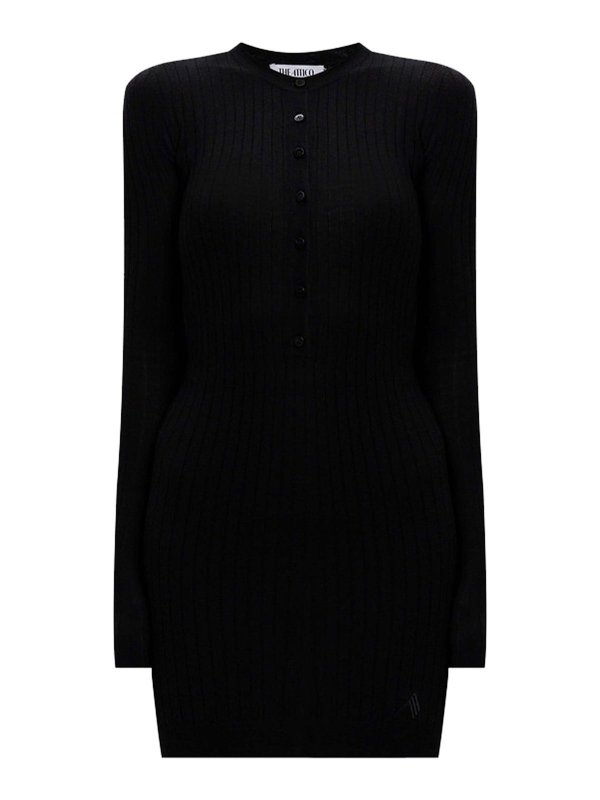 The Attico: knee length dresses - Midi dress