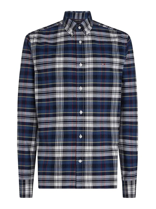 TOMMY HILFIGER: shirts - Oxford Heritage Plaid Shirt