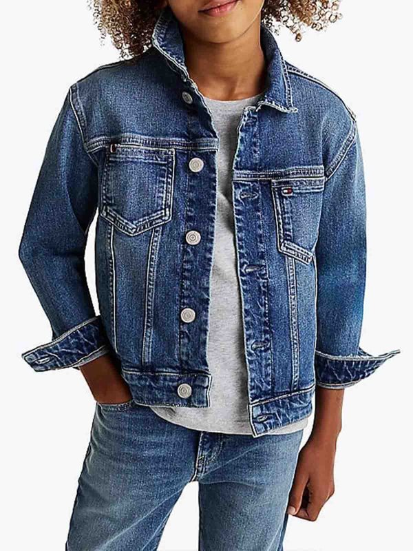 TOMMY HILFIGER: Vestes en denim online - Veste En Jean - Délavé