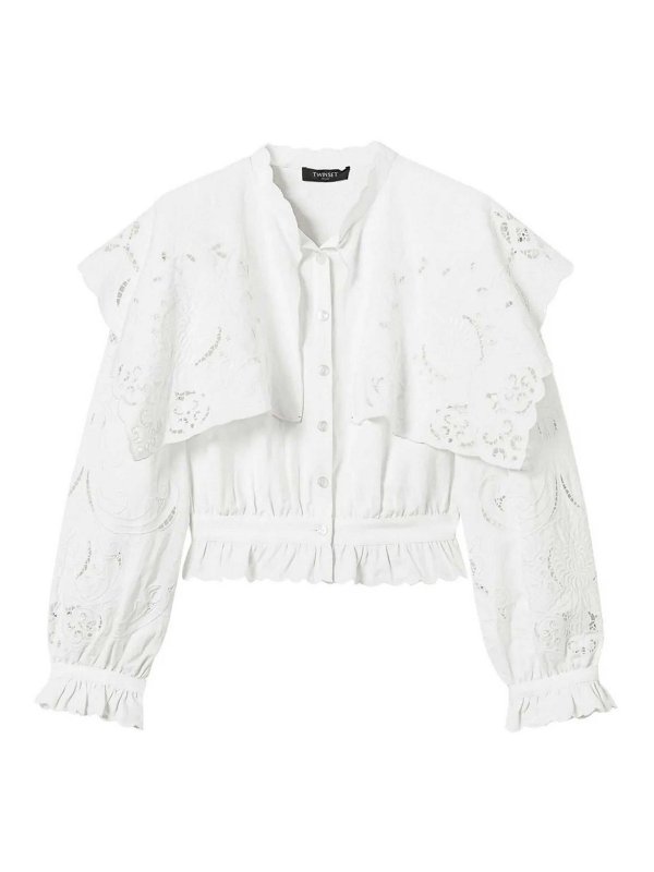 TWINSET: シャツ - シャツ - クリーム