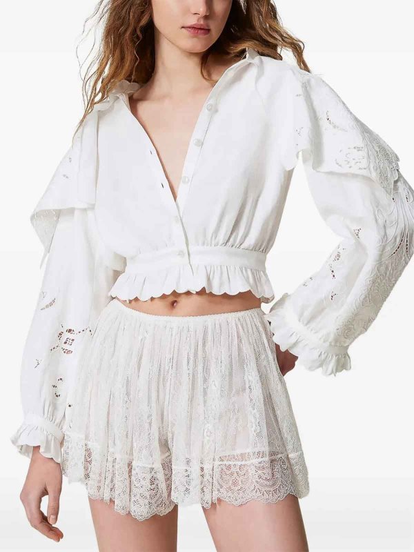 TWINSET: シャツ online - シャツ - クリーム