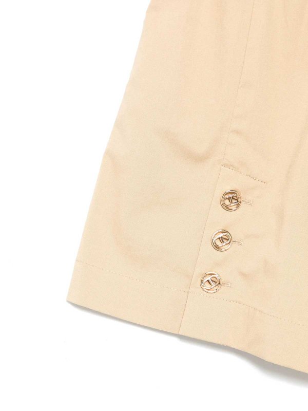 The Best Shops TWINSET: Hosen Shorts - Shorts - Beige