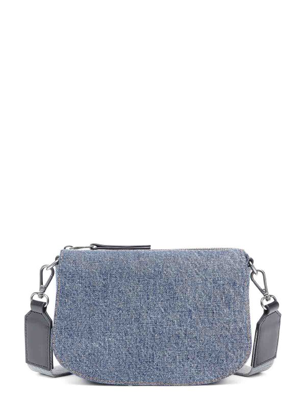 DIESEL: cross body bags online - 1Dr Camera Bag In Denim