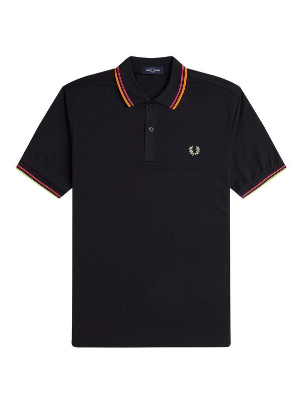 FRED PERRY: Poloshirts - Poloshirt - Schwarz