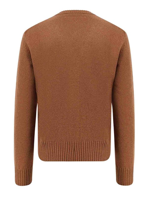 AMI PARIS: cardigan online - Cardigan in cashmere