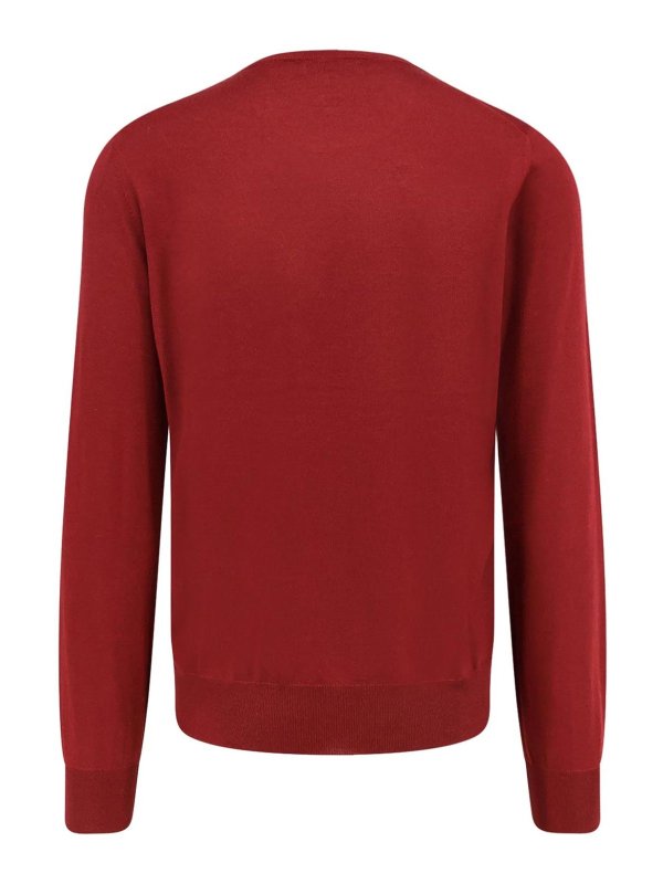 BRUNELLO CUCINELLI: Col bateau online - Pull Col Bateau - Rouge