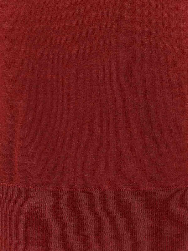 The Best Shops BRUNELLO CUCINELLI: Col bateau - Pull Col Bateau - Rouge