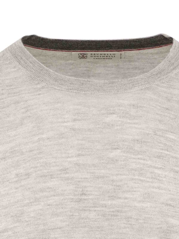 The Best Shops BRUNELLO CUCINELLI: boat necks - Cashmere and silk shirt