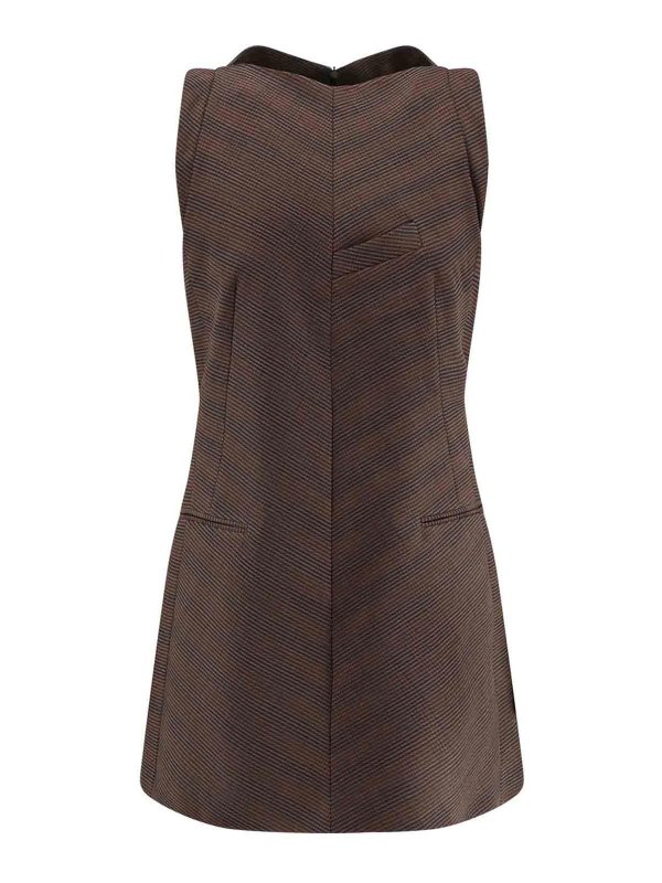 MM6 MAISON MARGIELA: short dresses - Short dress in mixed wool