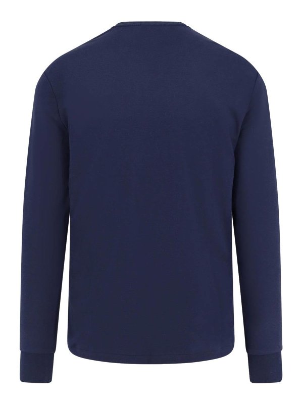 POLO RALPH LAUREN: T-shirts online - T-Shirt - Bleu Foncé
