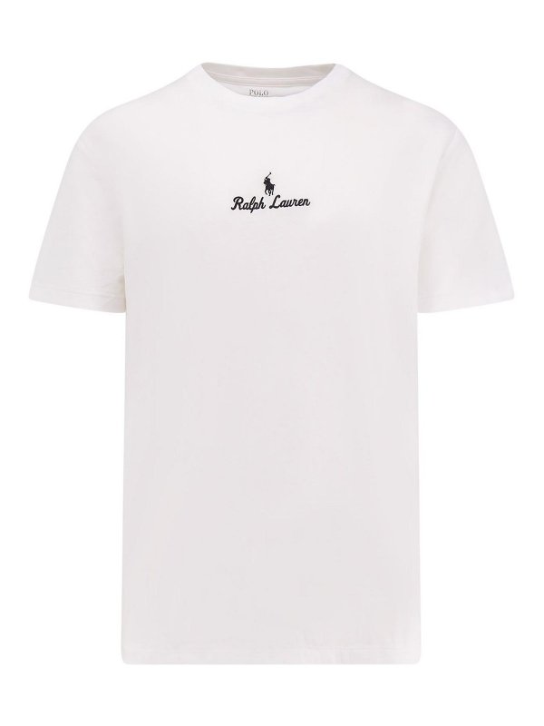 POLO RALPH LAUREN: T-shirts - T-Shirt - Blanc