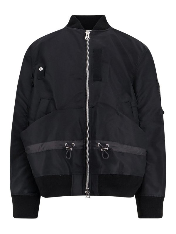 Sacai: bombers - Bomber In Nylon