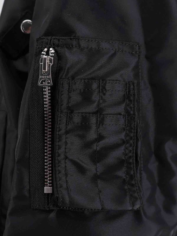 The Best Shops Sacai: bombers - Bomber In Nylon