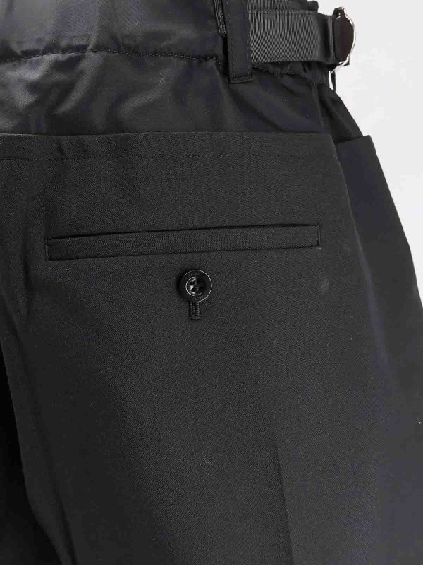 The Best Shops Sacai: Shorts - Shorts - Negro