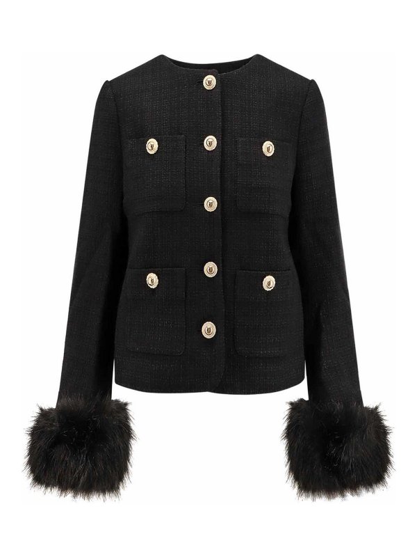 Self Portrait: ブレザー - ブレザー - 黒