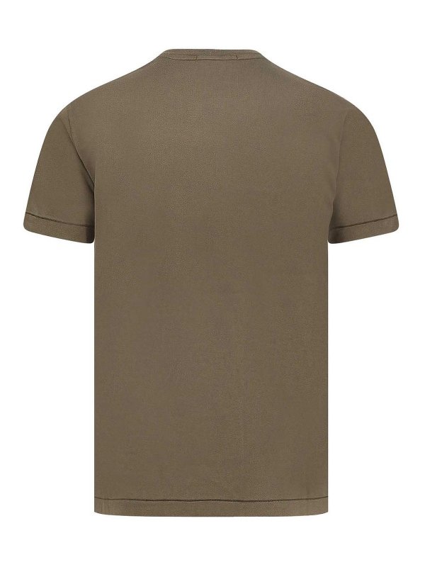 STONE ISLAND: T-shirts online - T-Shirt - Grün